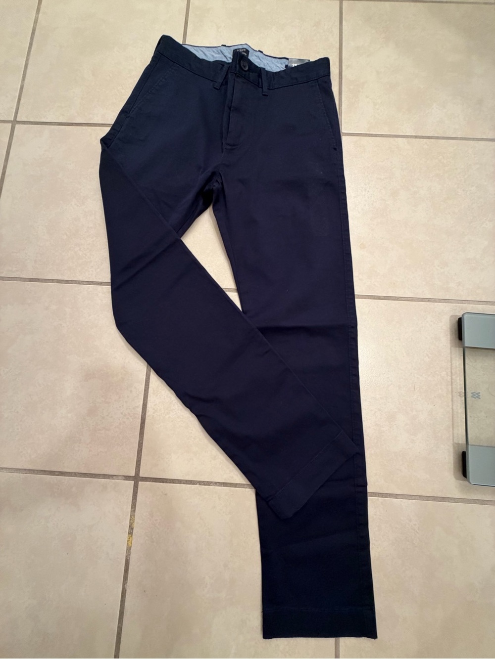 J. Crew Navy Slim Chino Pants